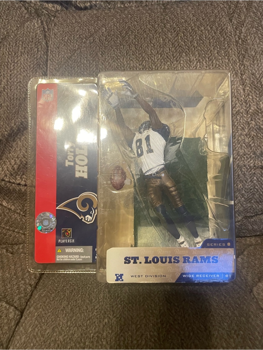 Mcfarlane Toys Tory Holt # 81 never opened.